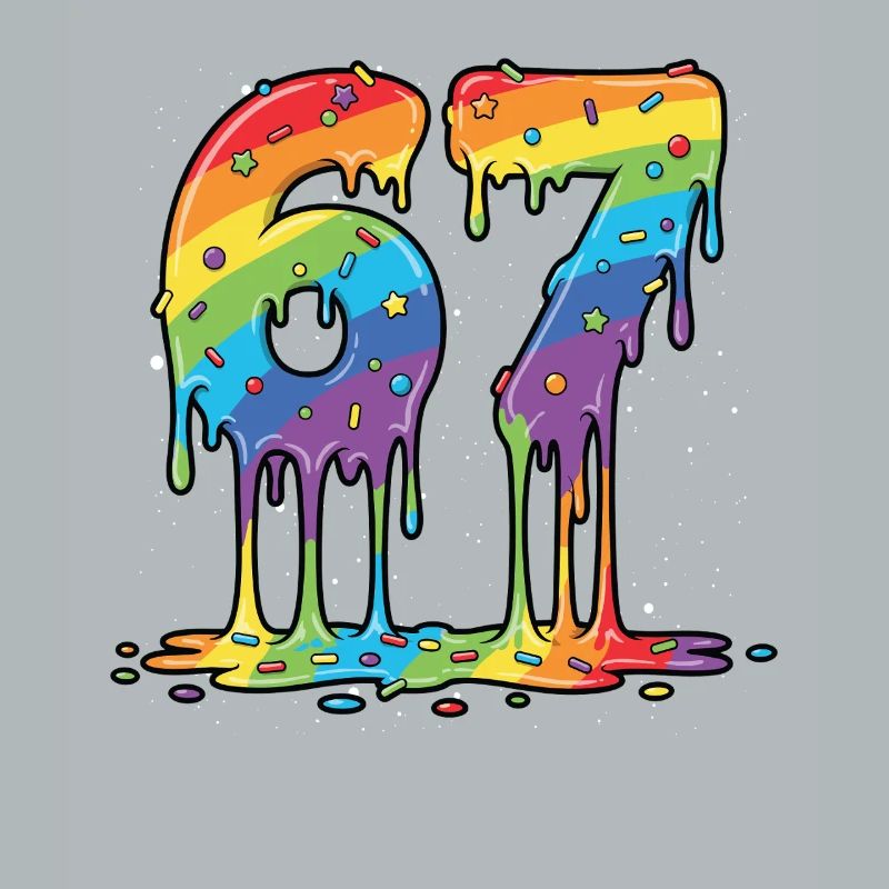 Rainbow 67 Meme Celebration