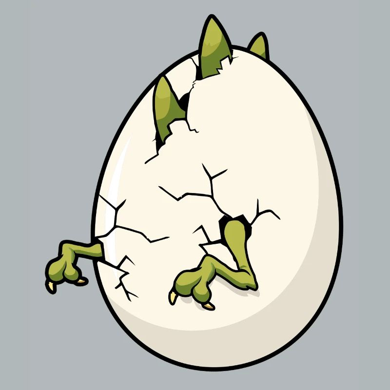 Cracked Egg Bloom Easter