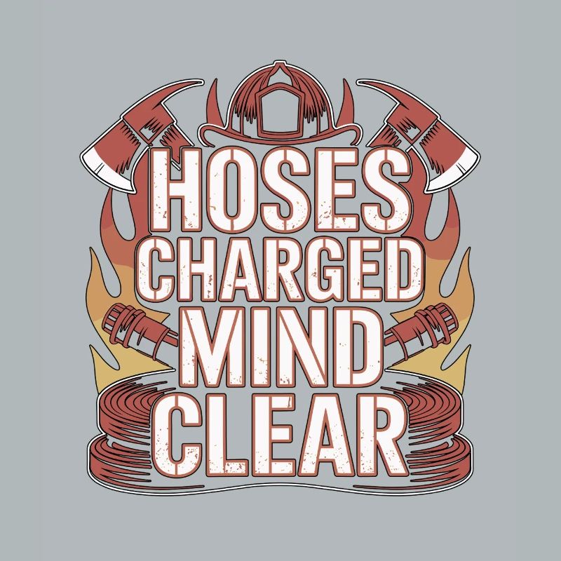 Fire Engineer Hoses Charged Mind Fire Services