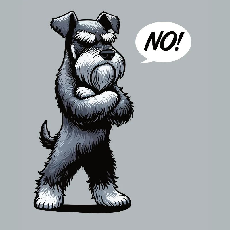 Pas de Schnauzer Schnauzer géant Propriétaire de Schnauzer