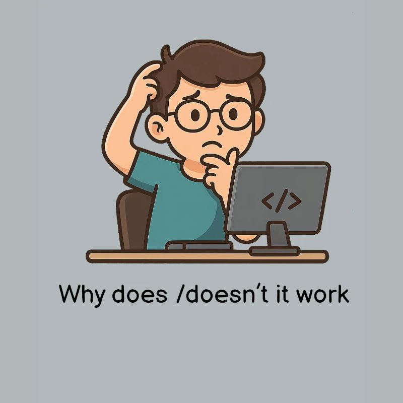 Why does/doesn't it work