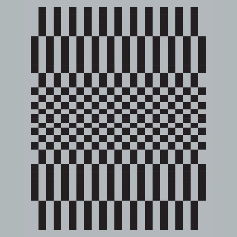 Geometric chessboard Grid Pattern