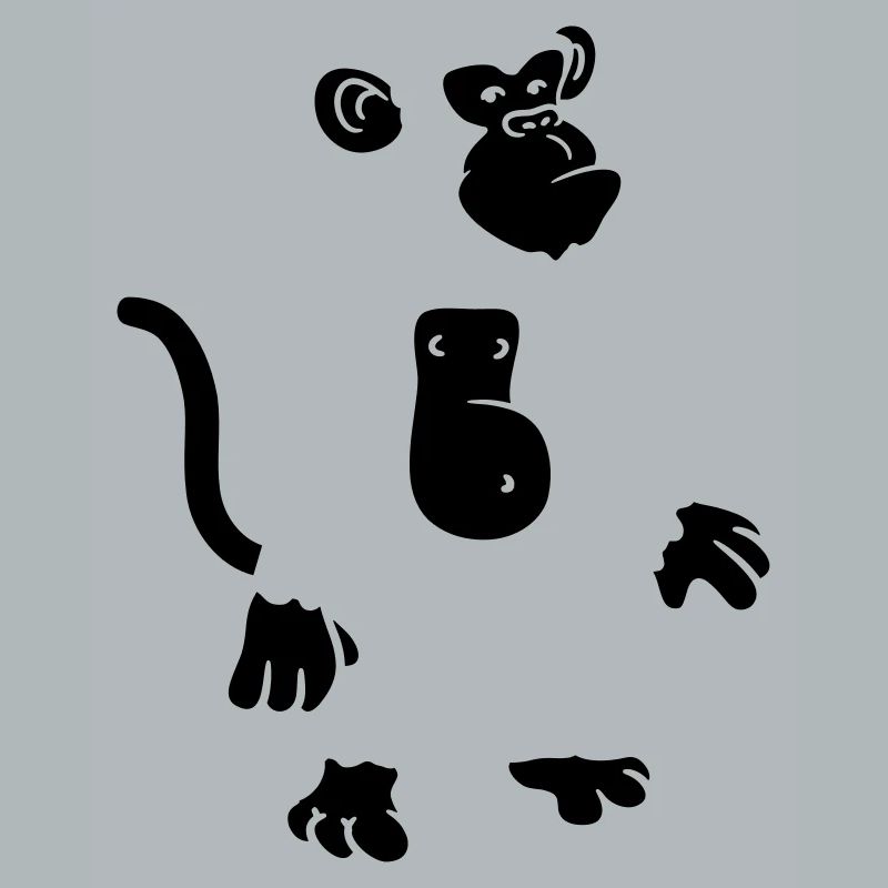 Conception de singe cool