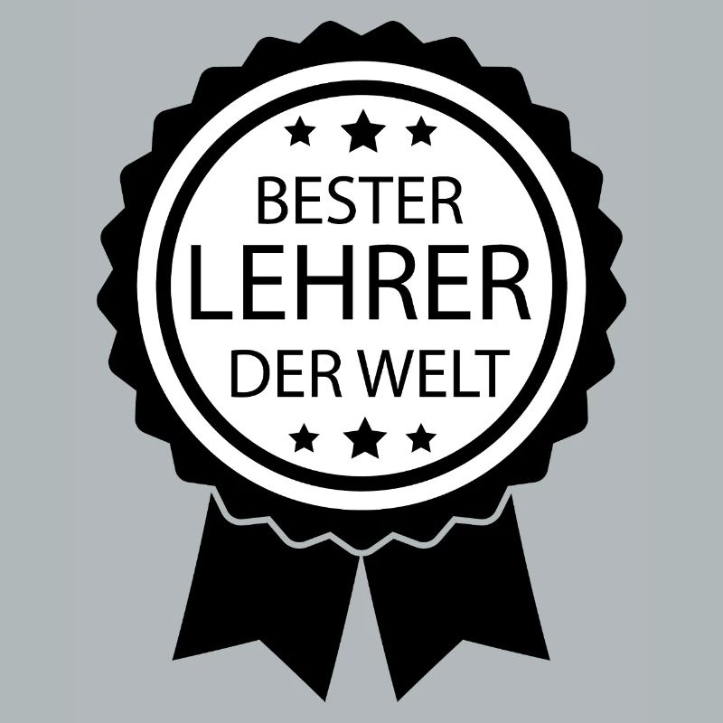Bester Lehrer der Welt Geschenk Abschied Schule