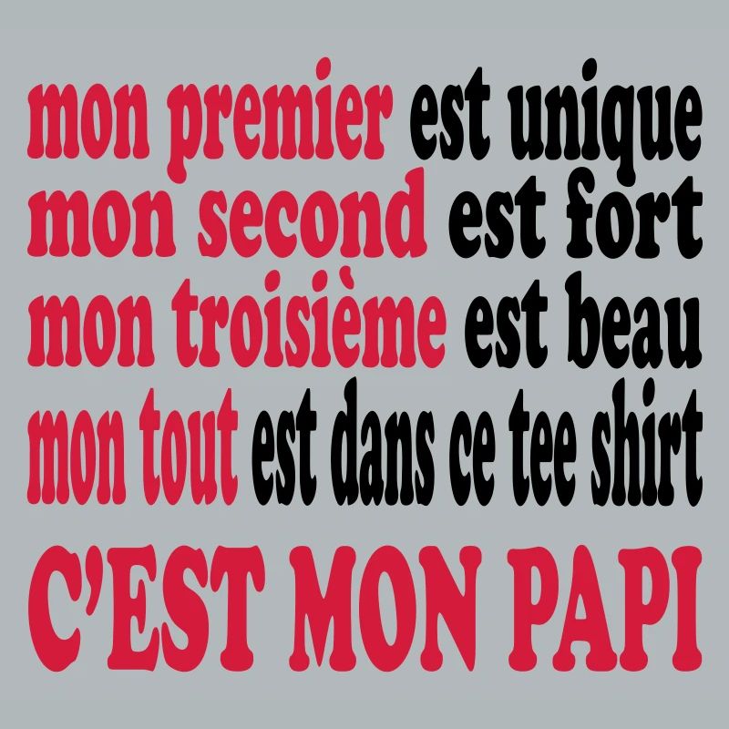 Mon papi est beau