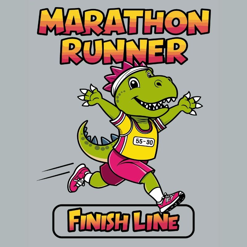 T-Rex Marathon Runner