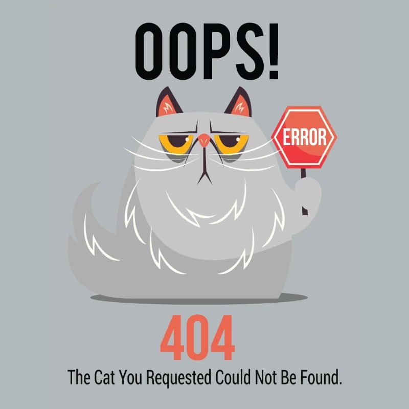 Grumpy Cat 404