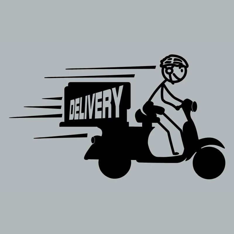 Scooter-Paket oder SMS-Lieferung