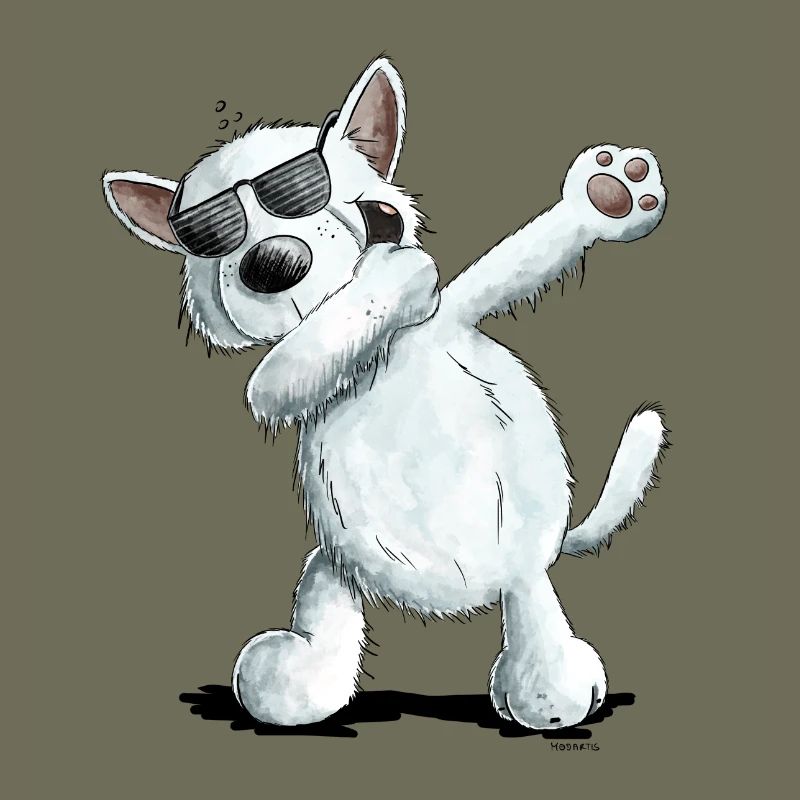 Dab Dance Deutscher Weißer Schäferhund I Schweizer