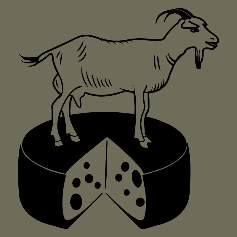 Goat on cheese