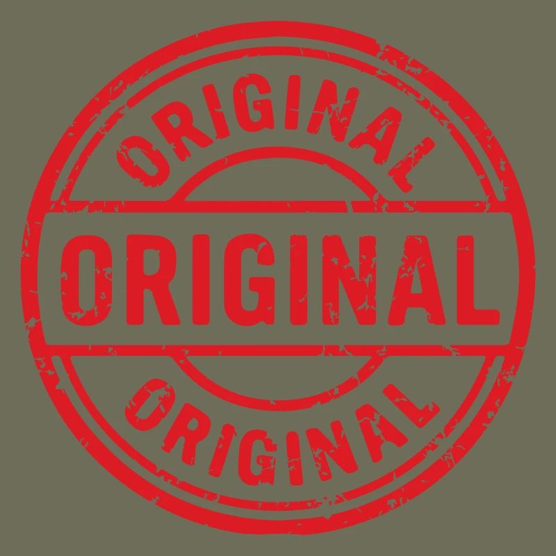 Original Stamp logo. Original Rubber Stamp design