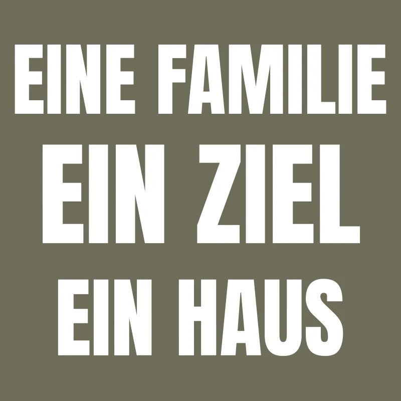 Une famille, un objectif, une maison.