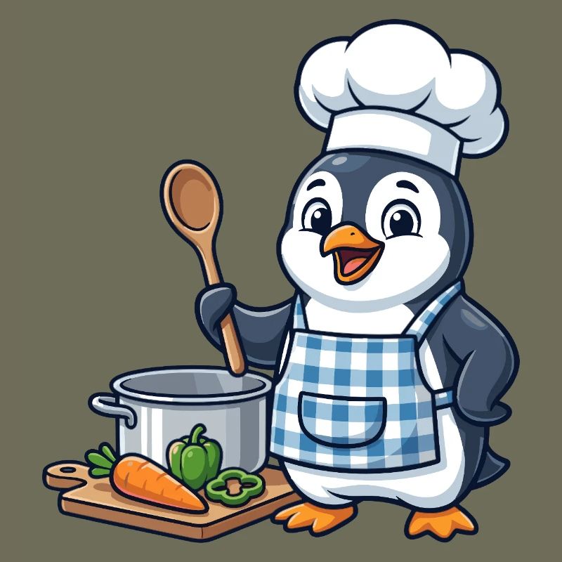 Cuisson des légumes de Penguin Chef