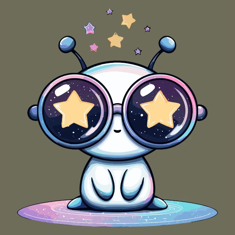 Sternenbrille Alien