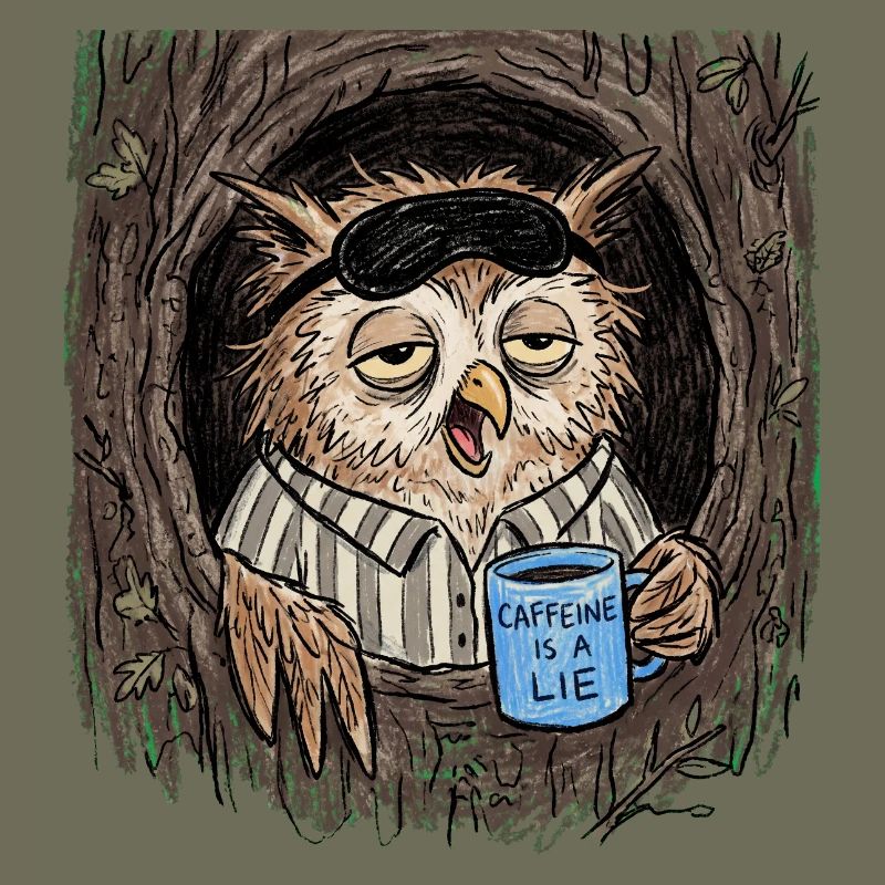 La caféine est un Lie Eule Coffee