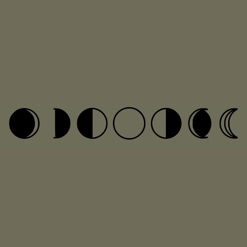 Moon Phase Cycle Series