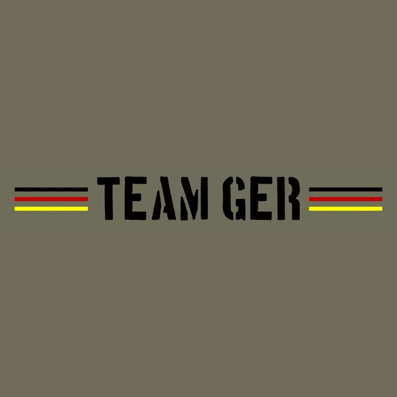 Germany Team Germany Flag