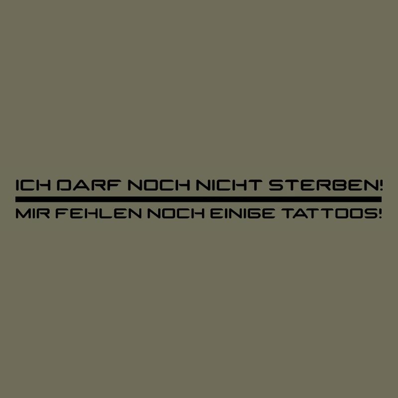 mir fehlen noch tattoos schwarz