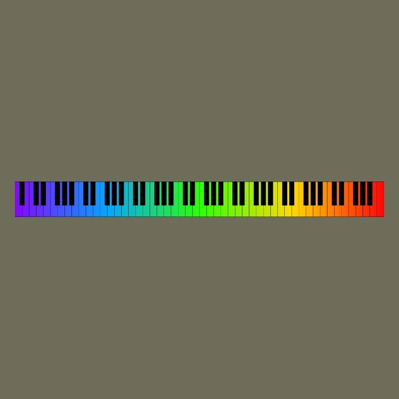Rainbow keyboard