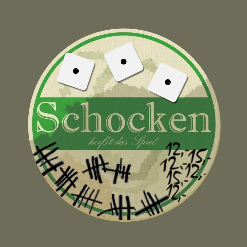 Schocken Bierdeckel