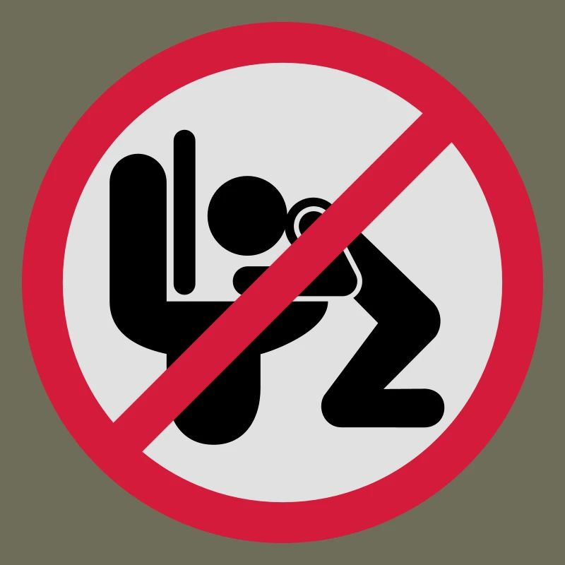 Kotzen verboten | puke | Spit | Vomit not allowed