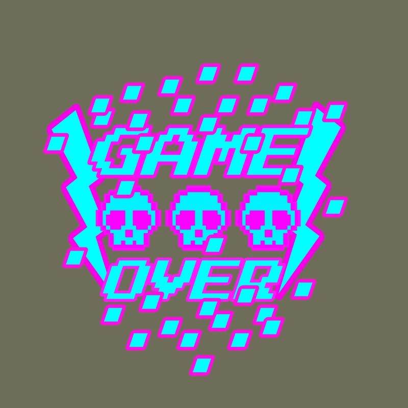 Game Over Pixel