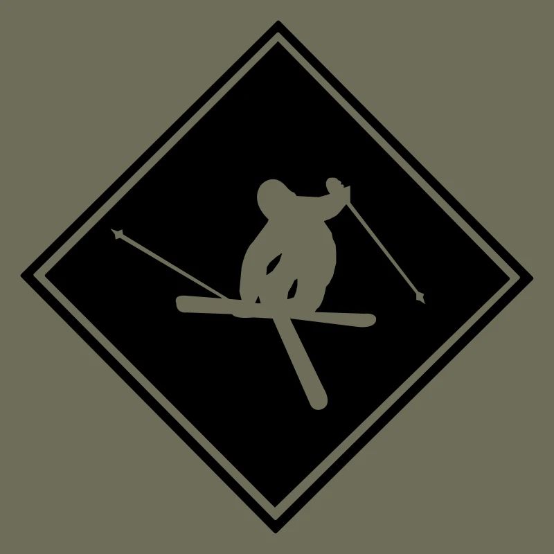 Ski Schild
