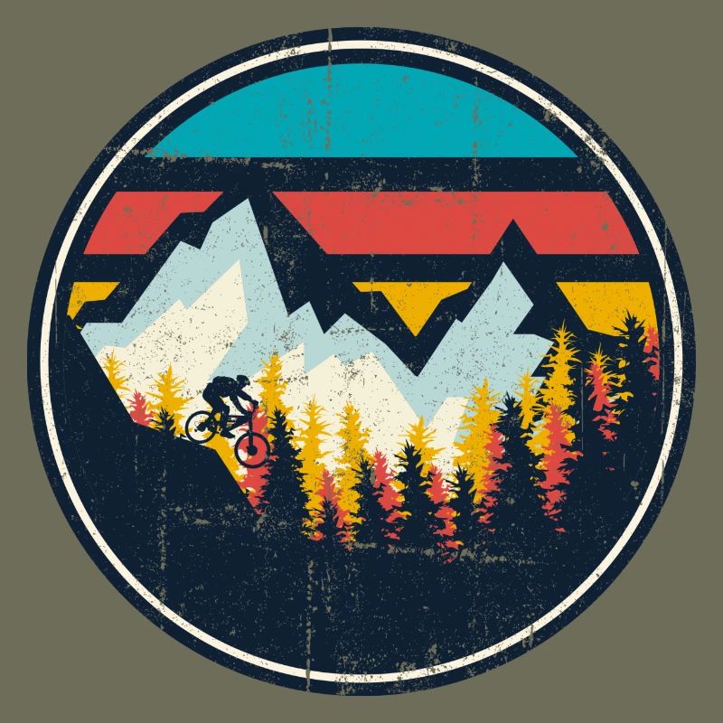 Mountain MTB Sunset Circle