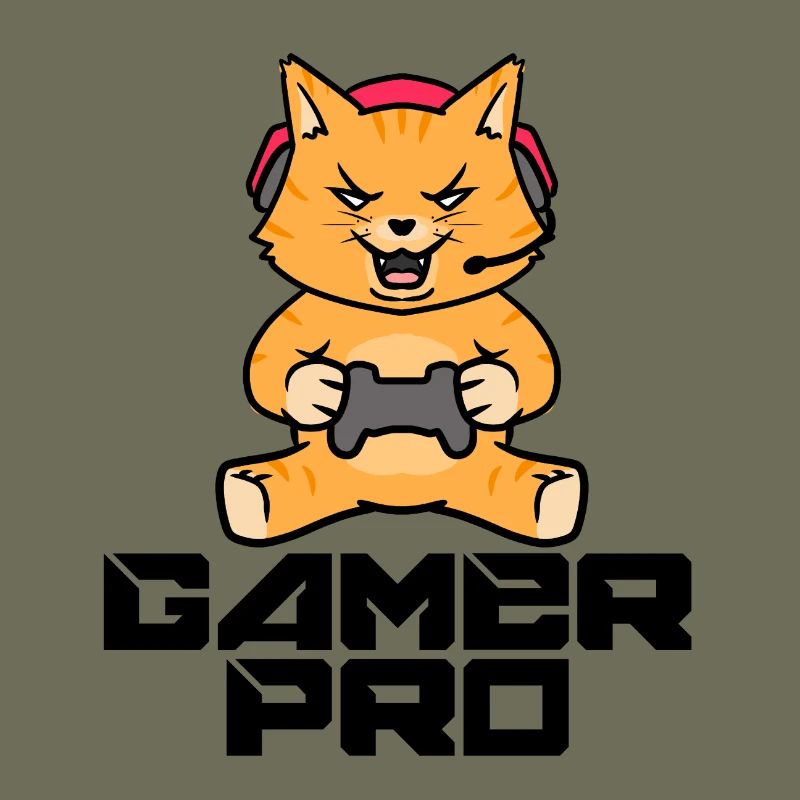 Gamer Zocker Headset Controller Videogames