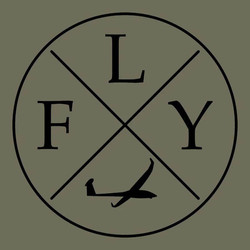 FLY Logo Glider remote control rc