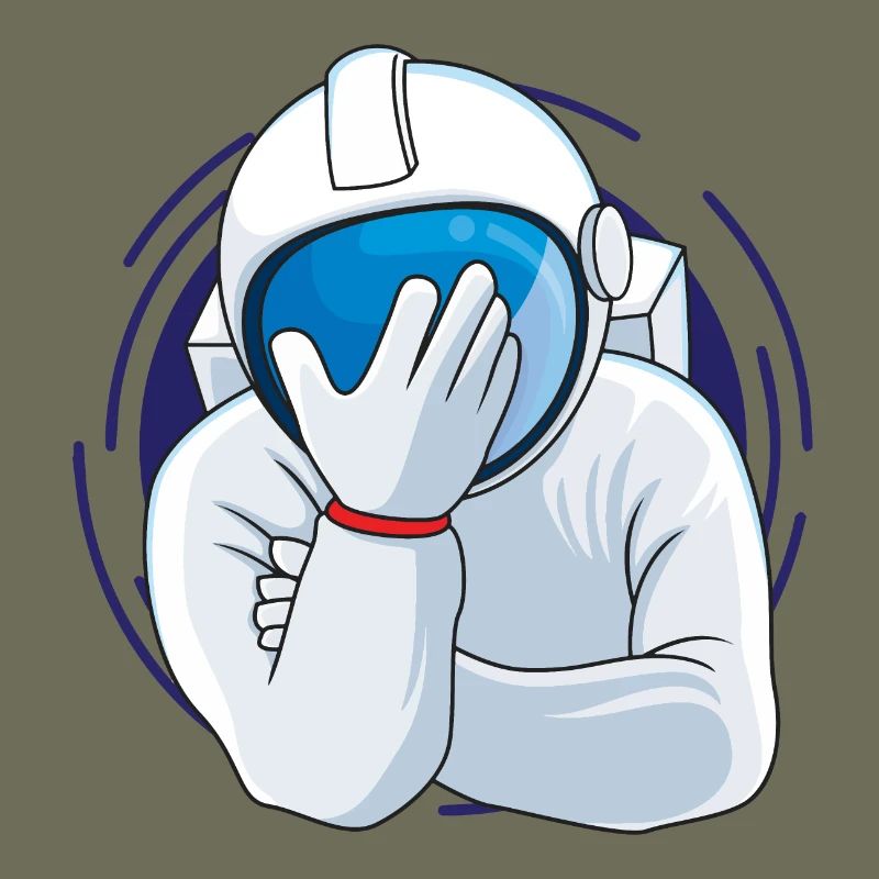 Facepalm Astronaut