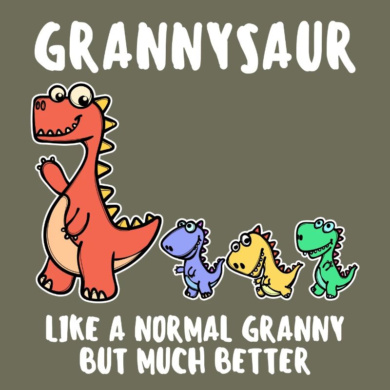 Grand-mère Cool Déclaration Grand-mère Dinosaure