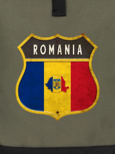 Rumänien Wappen Design