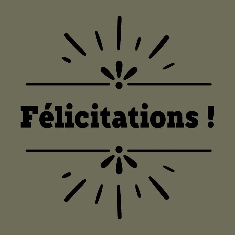 félicitations