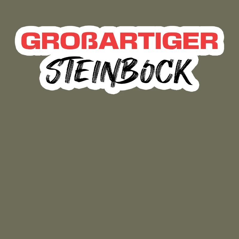 Steinbock Statement Tierkreiszeichen Esoterik