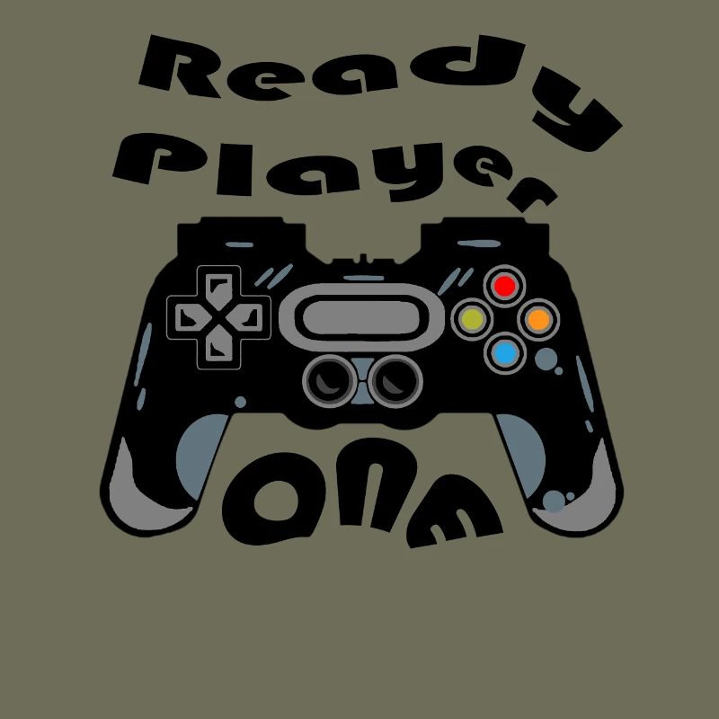 Retro-Controller Silhouette