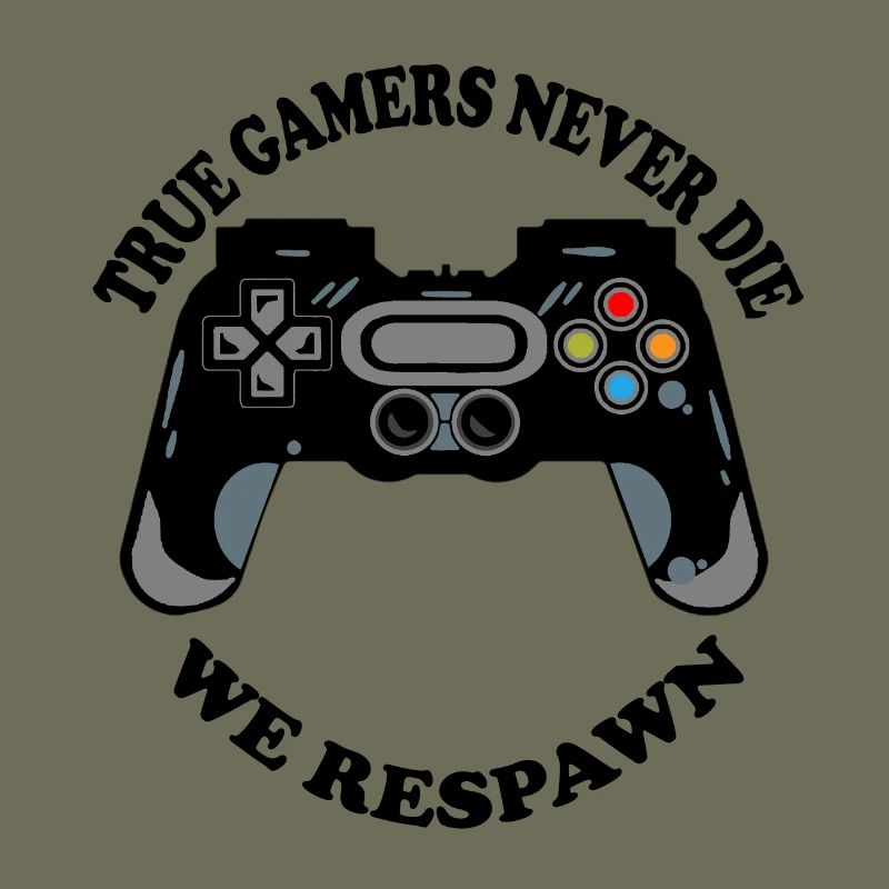 Gaming Krabbe mit Controller-Icons