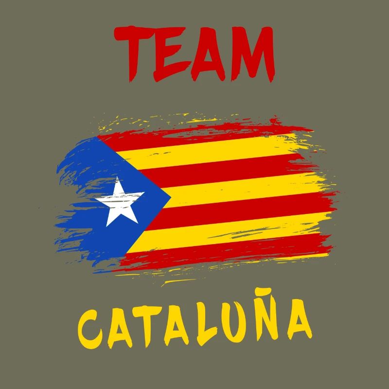 Design du drapeau de l'équipe de Catalogne