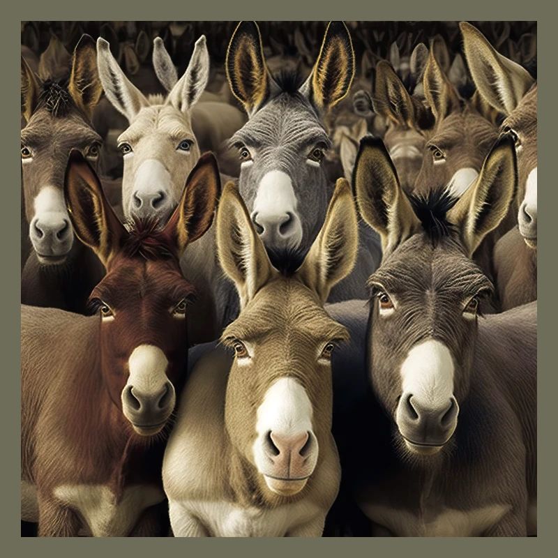Donkeys Pattern