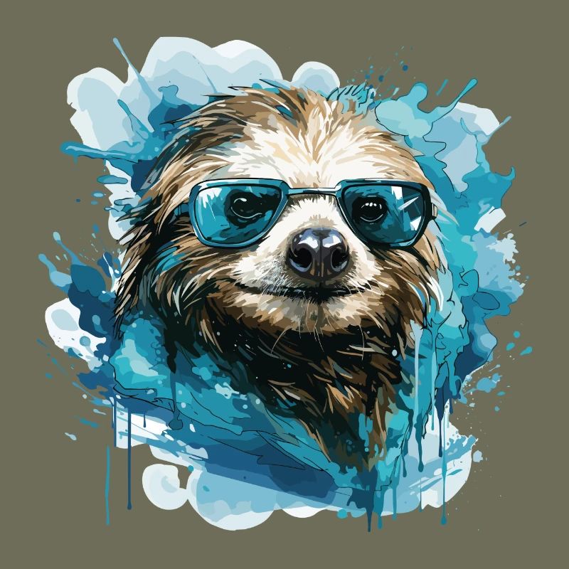 Sunglasses Sloth Aquawash