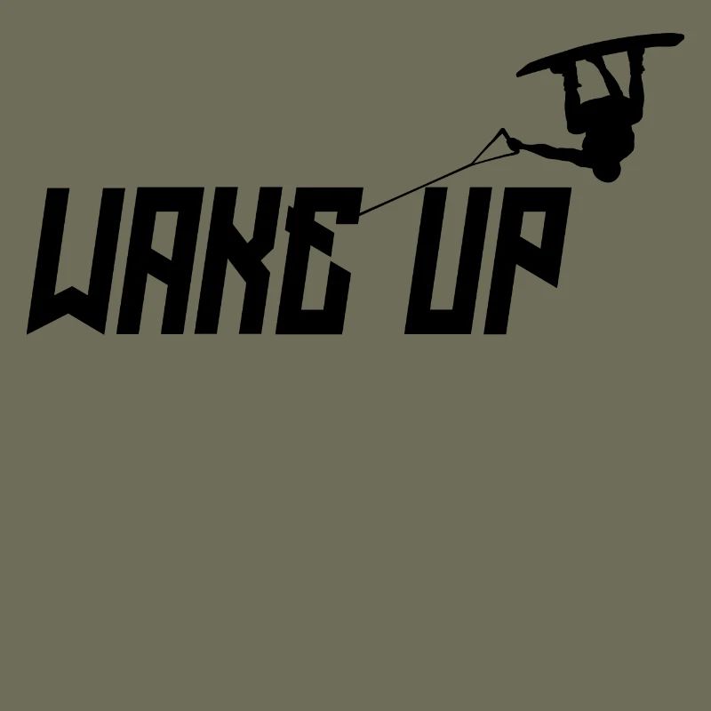 Kitesurfer Statement Stunt Wakeboard Surf