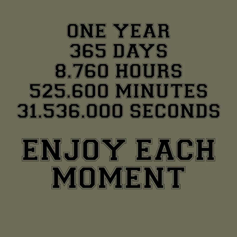 Profitez de l’instant. Le temps comme élément de la vie.