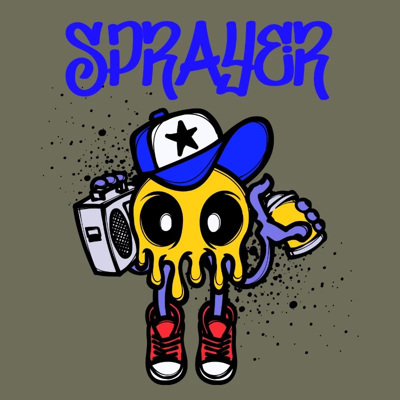 Sprayer Graffiti Spraydose Kunst Strassenkunst