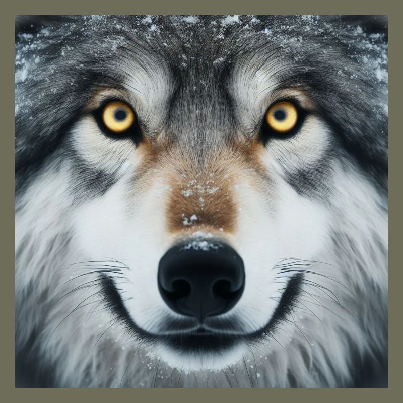 Der Blick des Wolfes