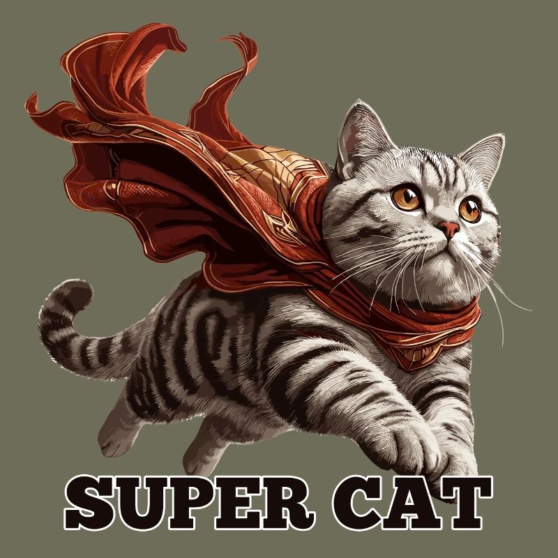 Super Katze Britisch Kurzhaar BKH getigert
