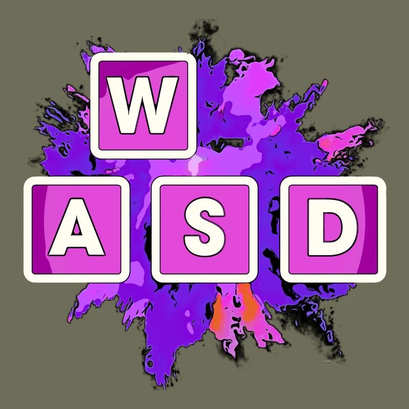 WASD Splash Gaming Blocks