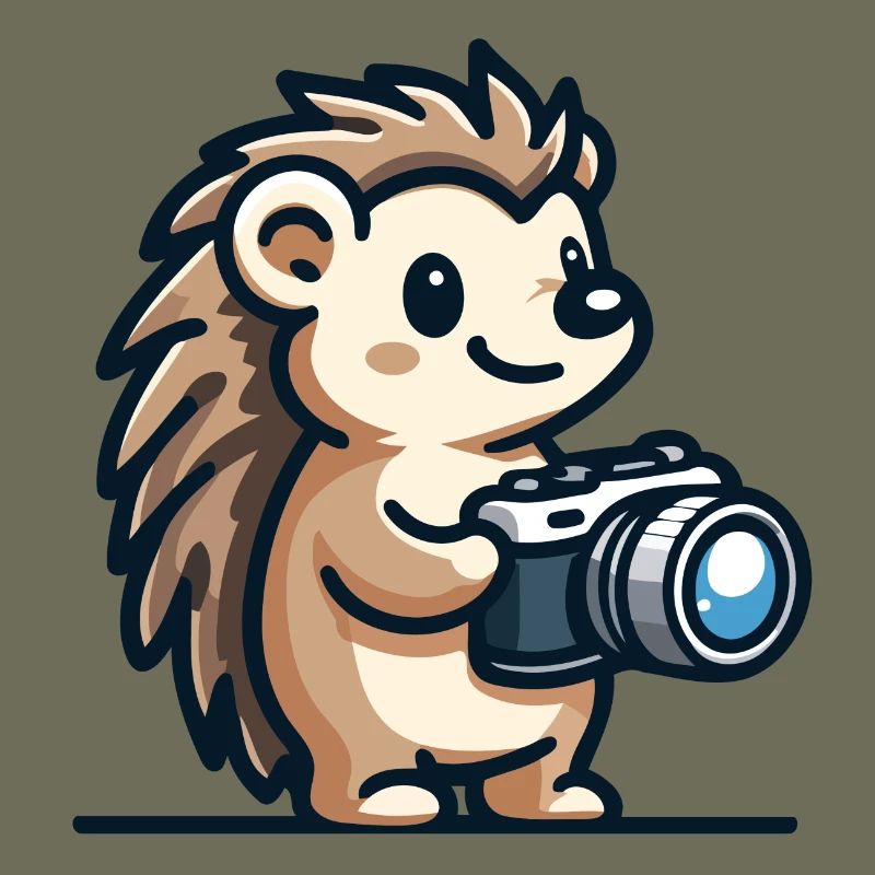 Instantané Hérisson : Le copain Shutterbug