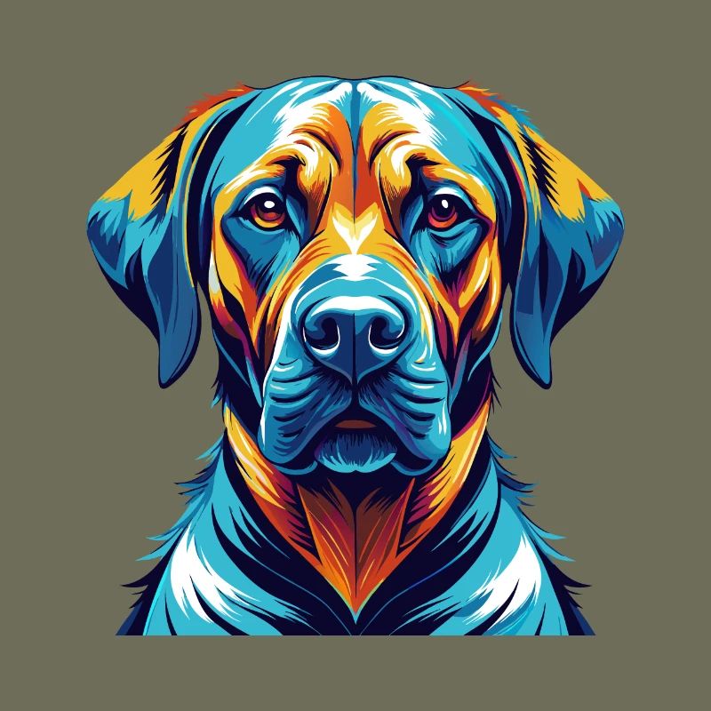 Rhodesian Ridgeback Hunderasse Karikatur Kawaii