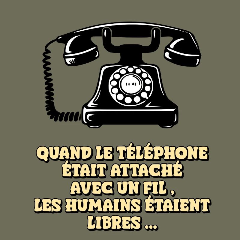 When the phone had a wire