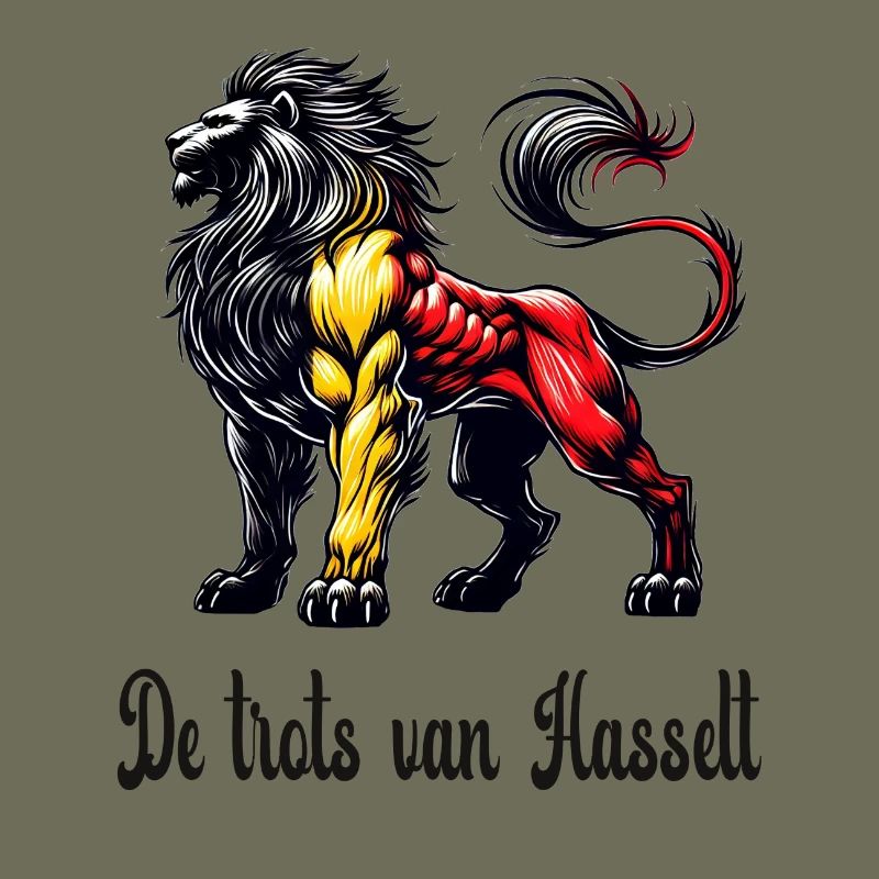 Design du drapeau Hasselt Loewe